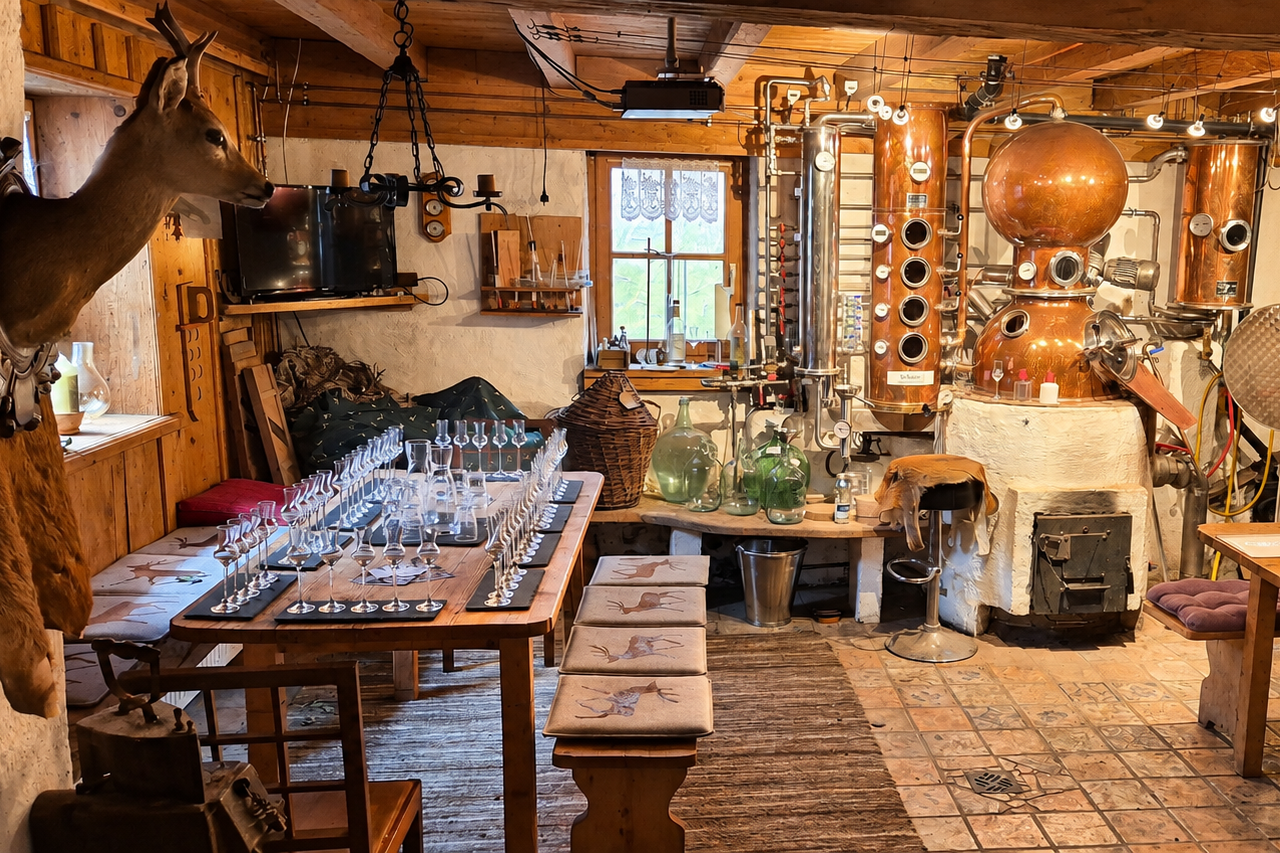 Brennereibesichtigung in Ebbs in Tirol